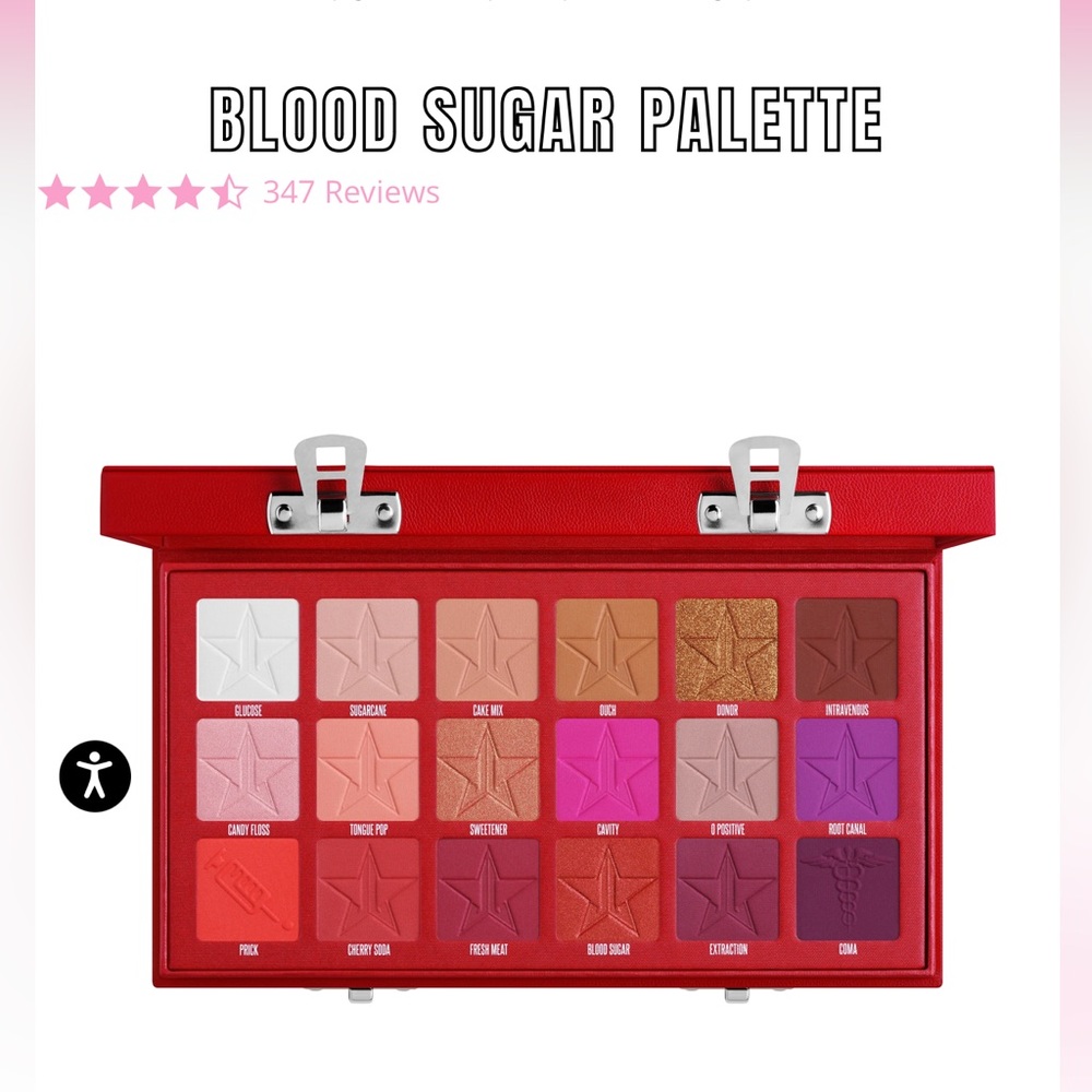 BLOOD SUGAR PALETTE 🩸⭐️